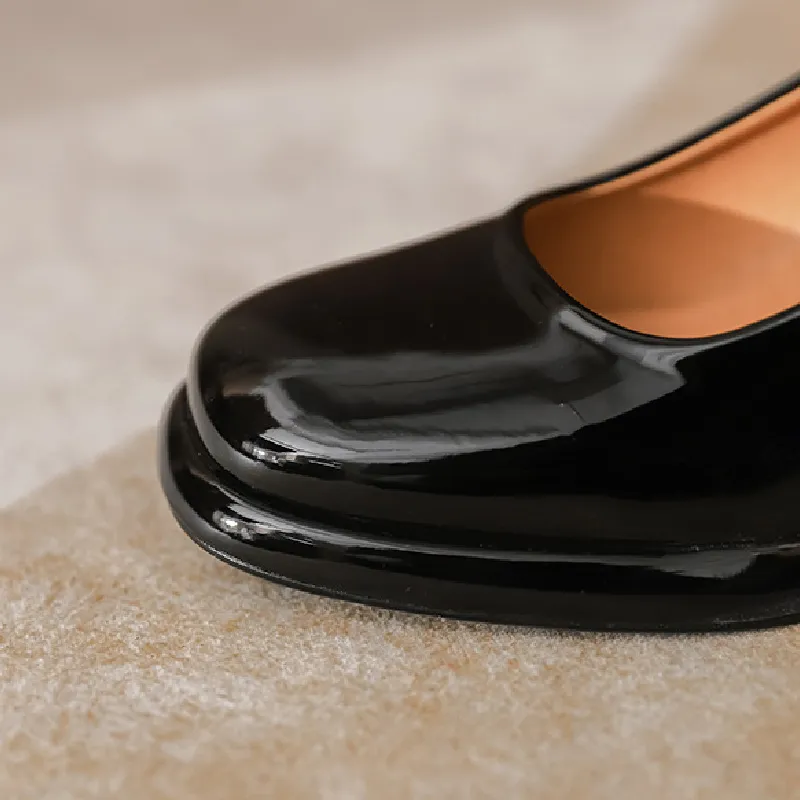 Retro Simple Mary Jane Shoes-6