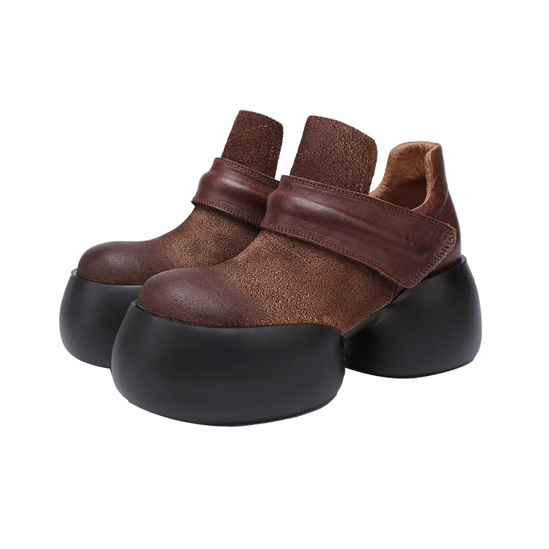 Casual Retro Platform Shoes-0
