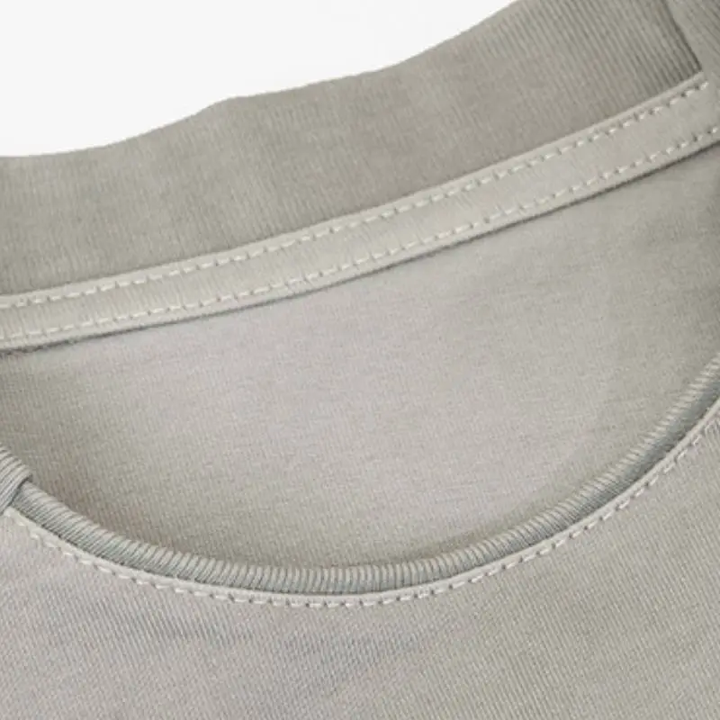 Street Embroidery 100% Cotton T Shirt-4