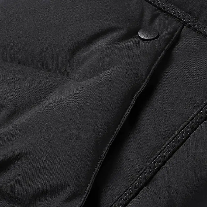 Casual Warming Grey Duck Down Jacket-4