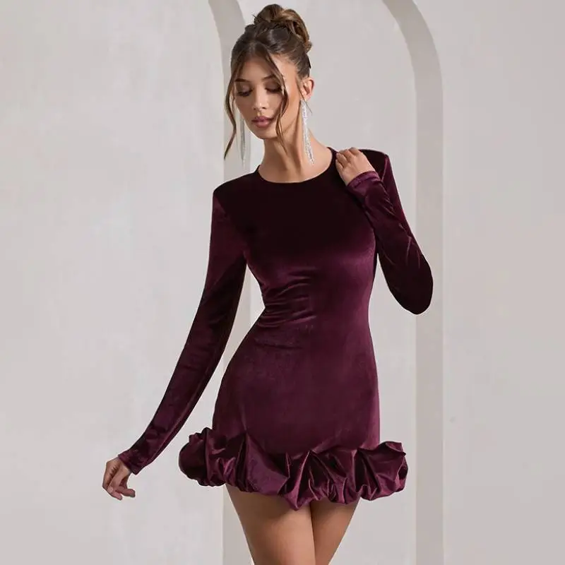 Fashionable Basics Polyester Dress Women-1
