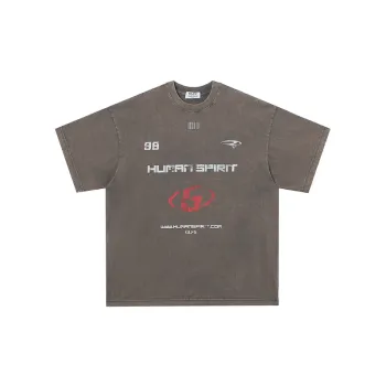 Retro Loose Hip Hop Washed T Shirt