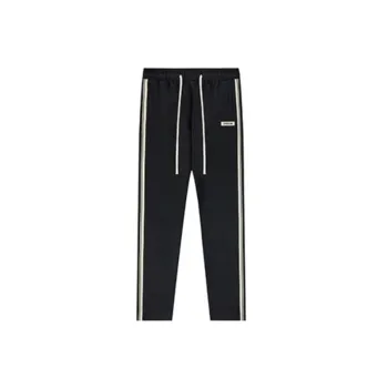 Loose Straight Stitching Striped Pants