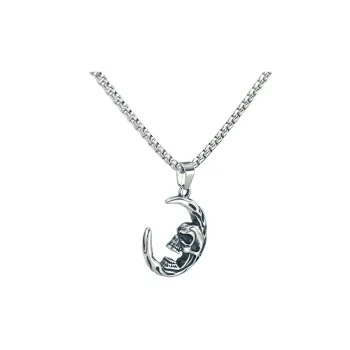 New Skull Rock Punk Style Hiphop Pendant