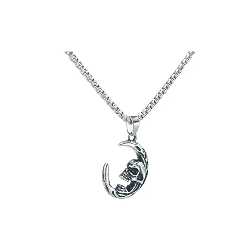 New Skull Rock Punk Style Hiphop Pendant-0