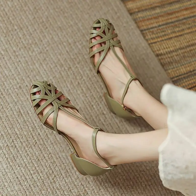 Retro Fashionable Roman Sandals-1