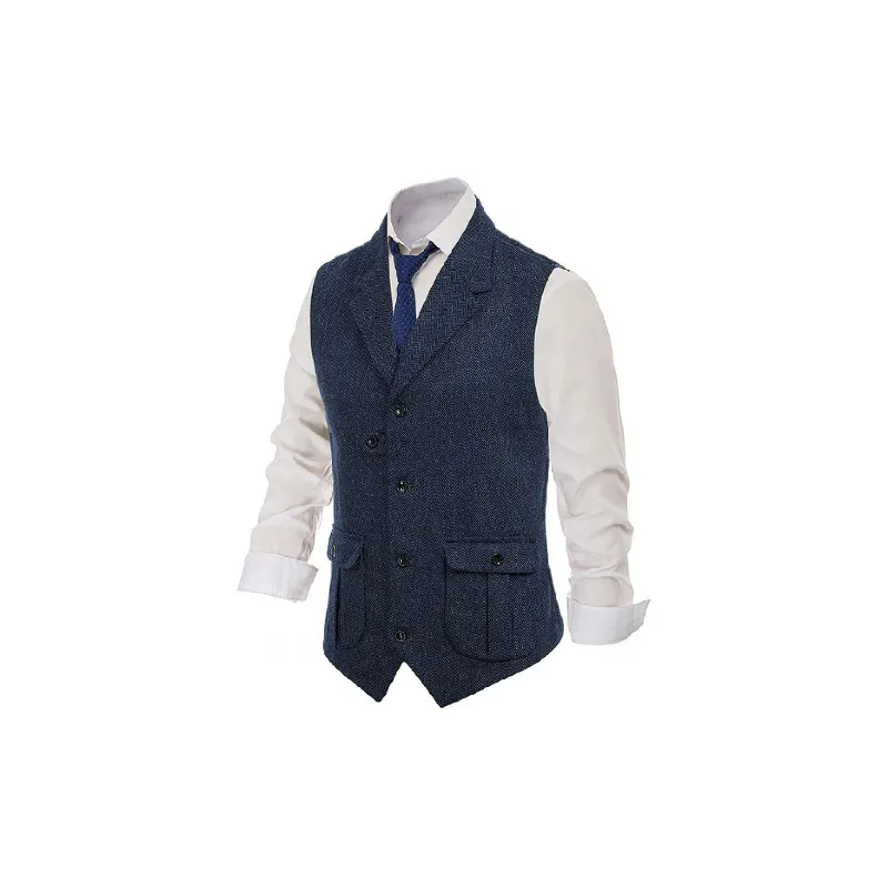 Casual Business Vest-0