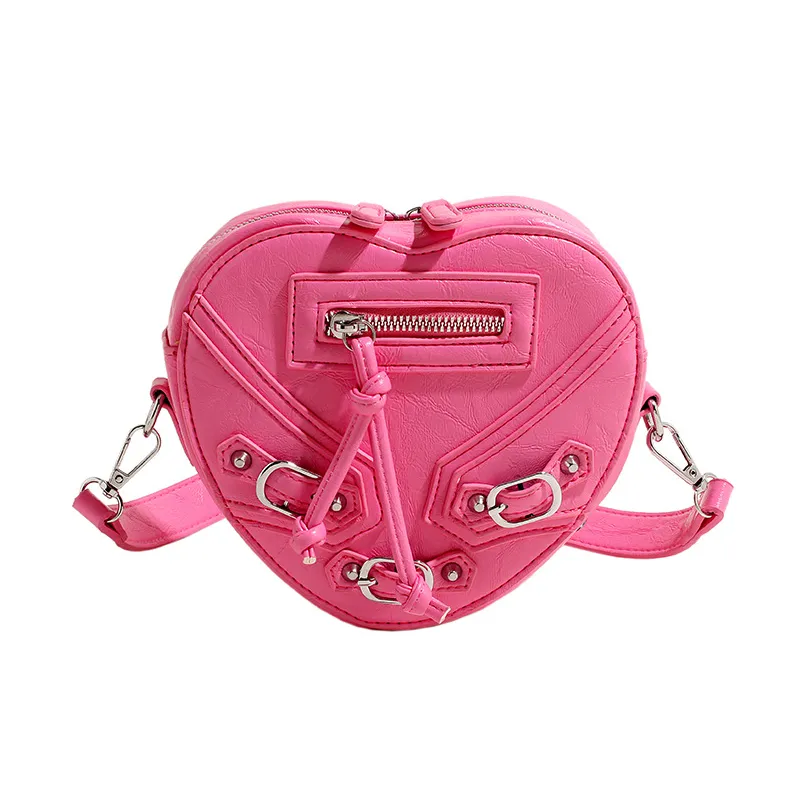 Trendy Punk Crossbody Bag-3
