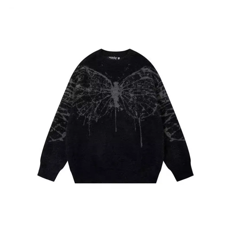 Casual Retro Loose Sweater-2