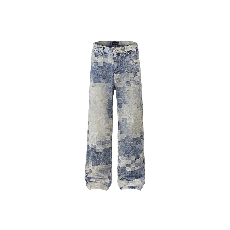 Casual Loose Jeans Unisex-0