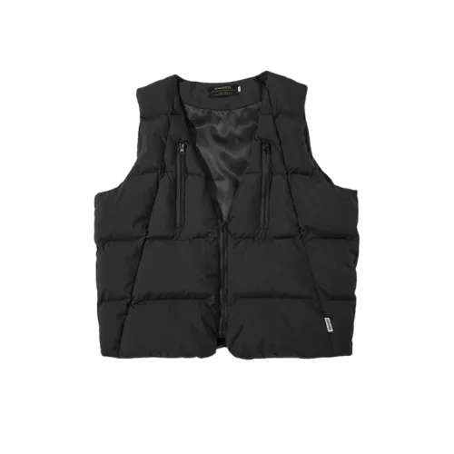 New Style Retro Loose Zipper Pocket Cotton Vest