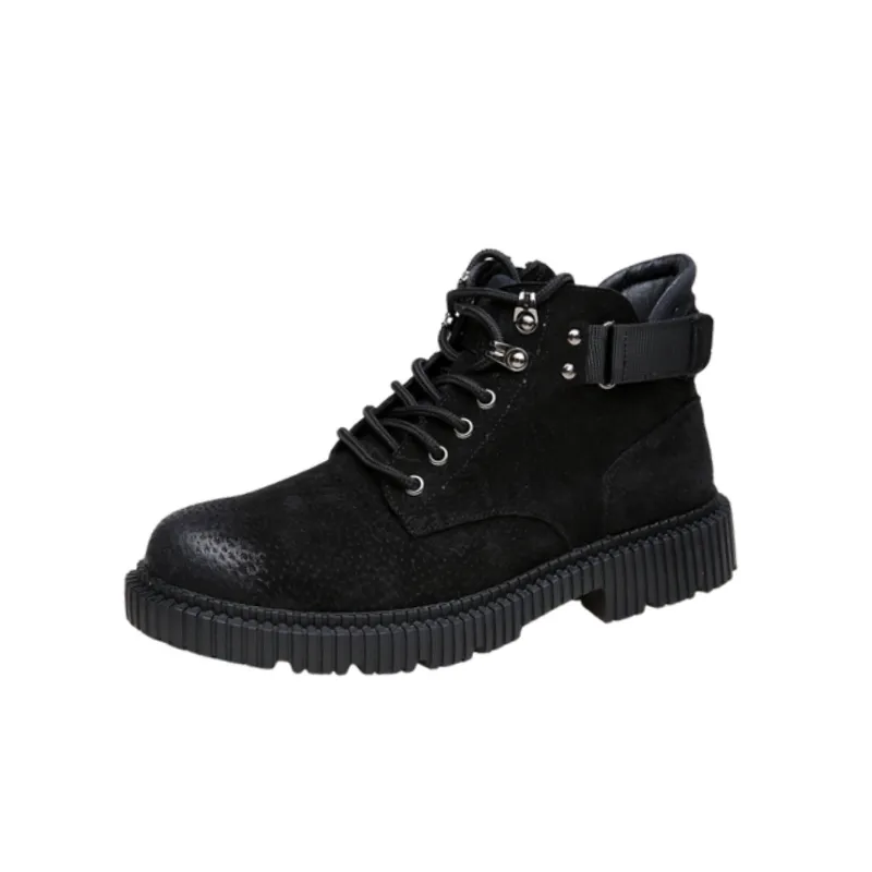Retro Simple Outdoor Boots-0
