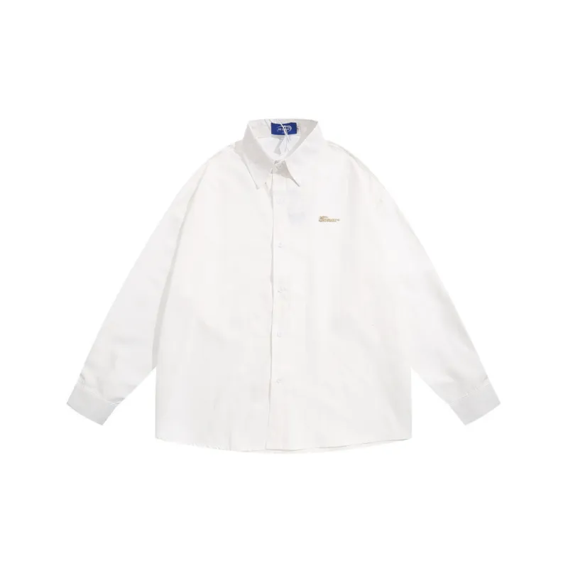 Casual Simple Suede Shirt-5