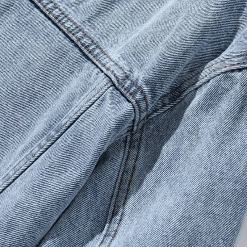 Casual Loose Denim Jacket-4
