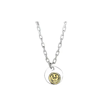 Smiley Face Pendant Necklace