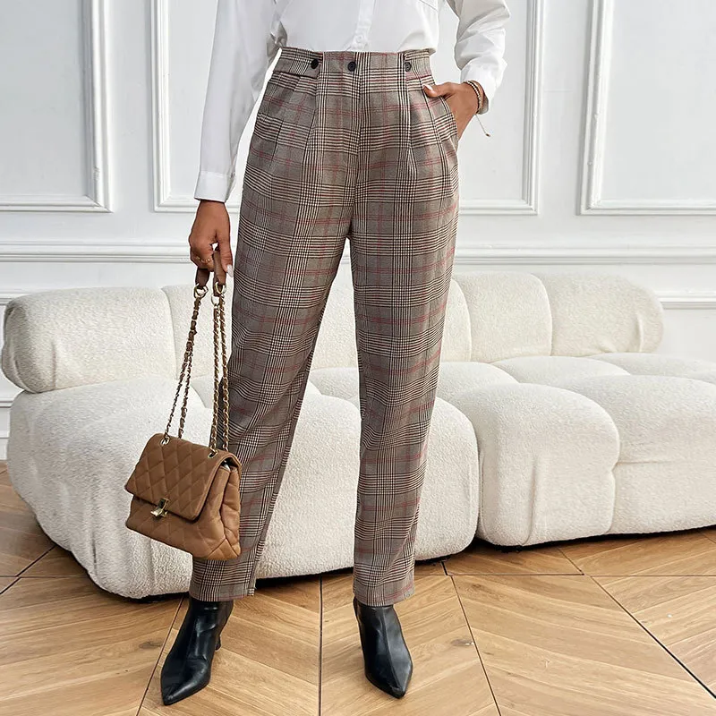 Casual Fashion Suit Trousers-1