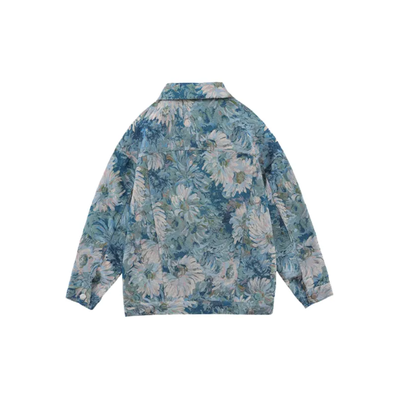 New Style Fashionable Vintage Trendy Denim Cargo Jacket-1