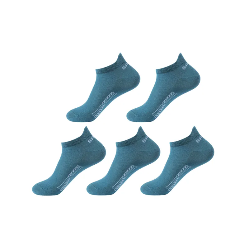Fashionable Breathable Polyester Cotton Socks-5