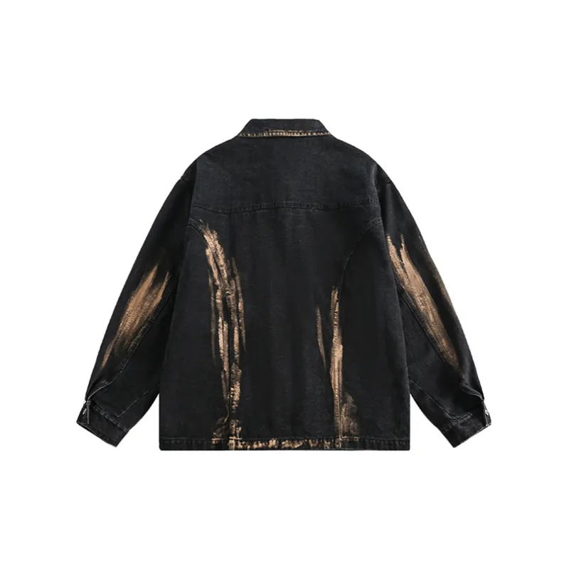 Black Denim Jacket-1