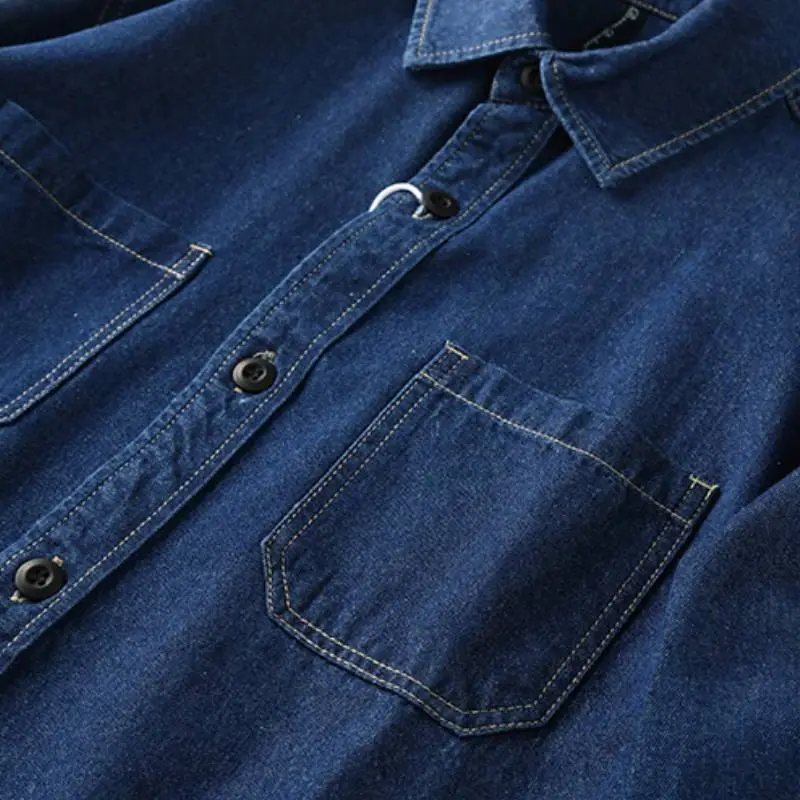 Loose Casual Denim Jacket-2