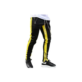 Casual Zipper Knit Sweatpants
