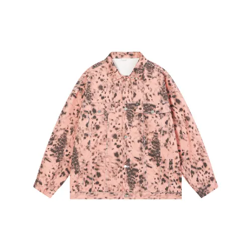 Retro Tie Dye Denim Jacket