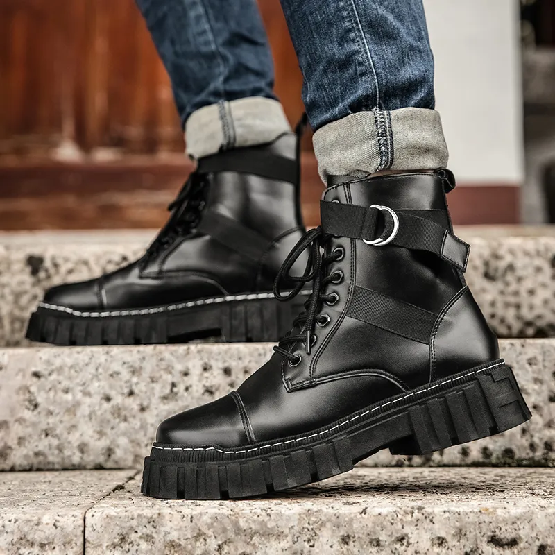 Trendy Waterproof Martin Boot-2