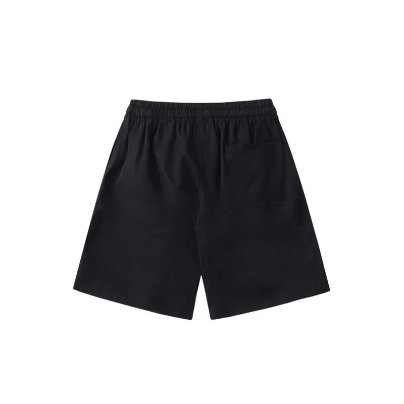 Gothic Letter Print Shorts-6