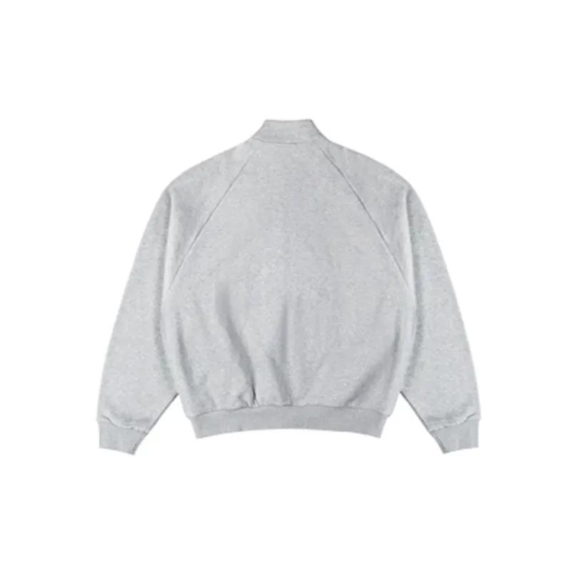 Zipper Raglan Sleeve Jacket-3