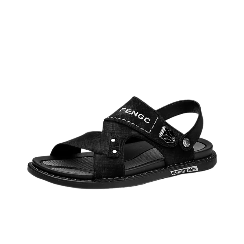 Simple Plain Beach Sandals-0