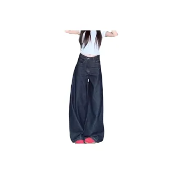Retro Loose Jeans Women