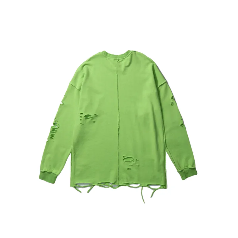 Street Loose Cotton Blended Fabric Sweatshirt-9