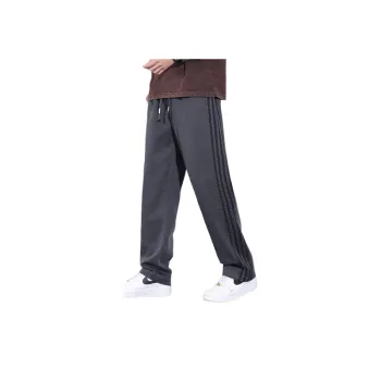 Striped Straight Barrel Loose Casual Pants
