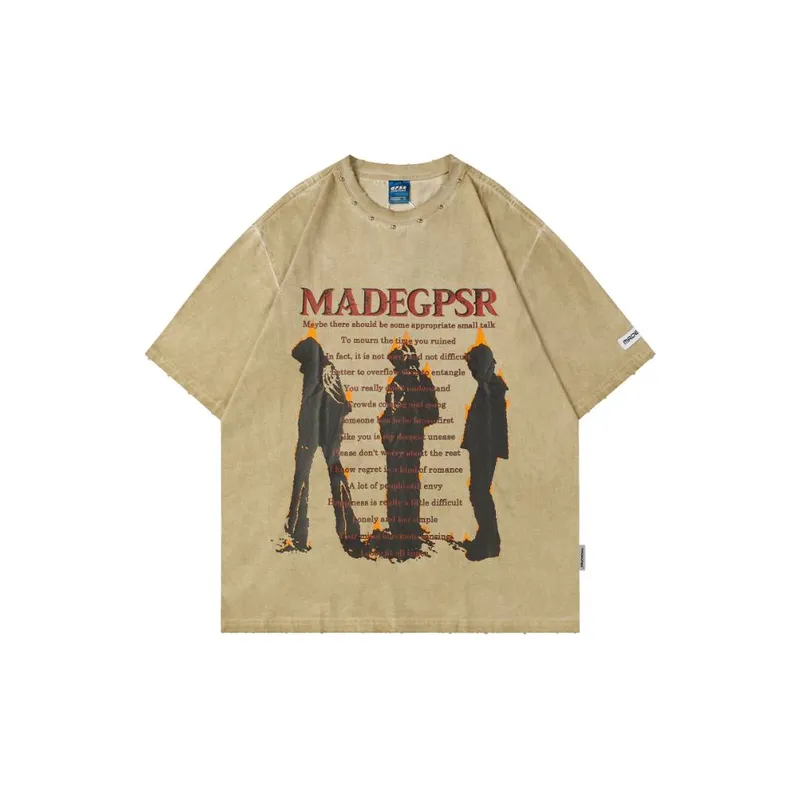 Wasteland Personalized Batik Print T Shirt