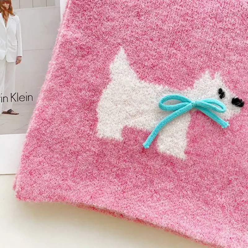 Cute Warm Knit Scarf-3
