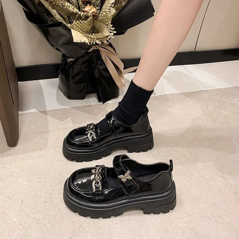 Retro Fashionable Mary Jane Shoes-6