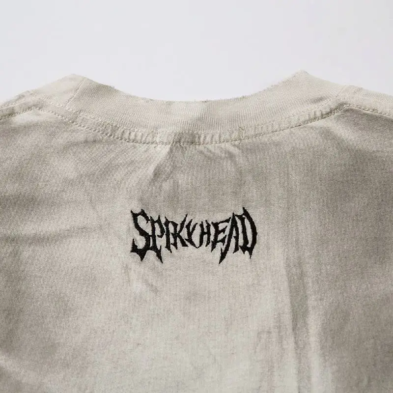 Simple Contrast Color 100% Cotton T Shirt-3
