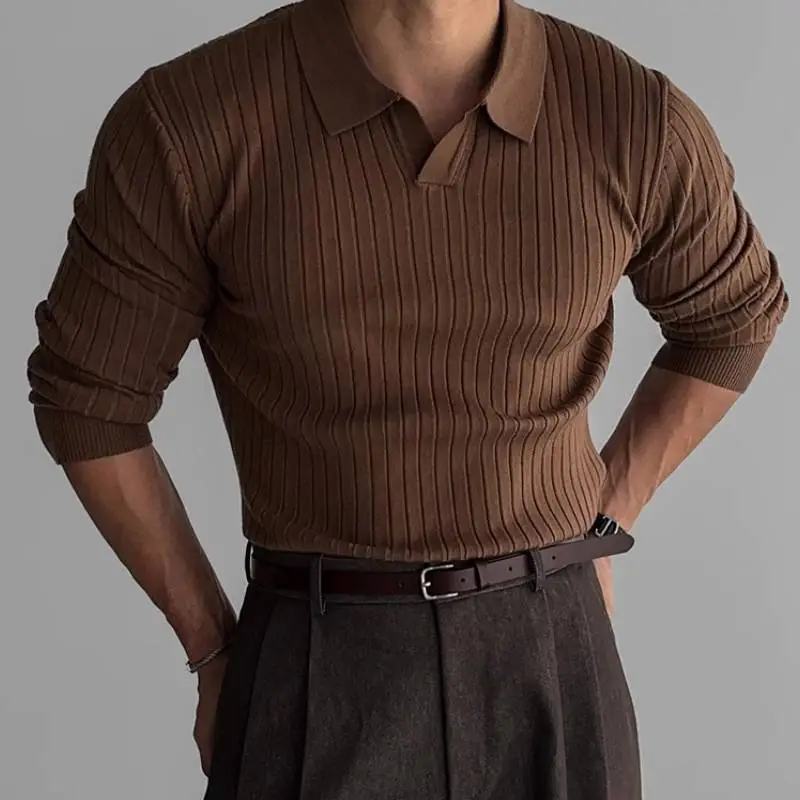 Plain Casual Knitwear-5