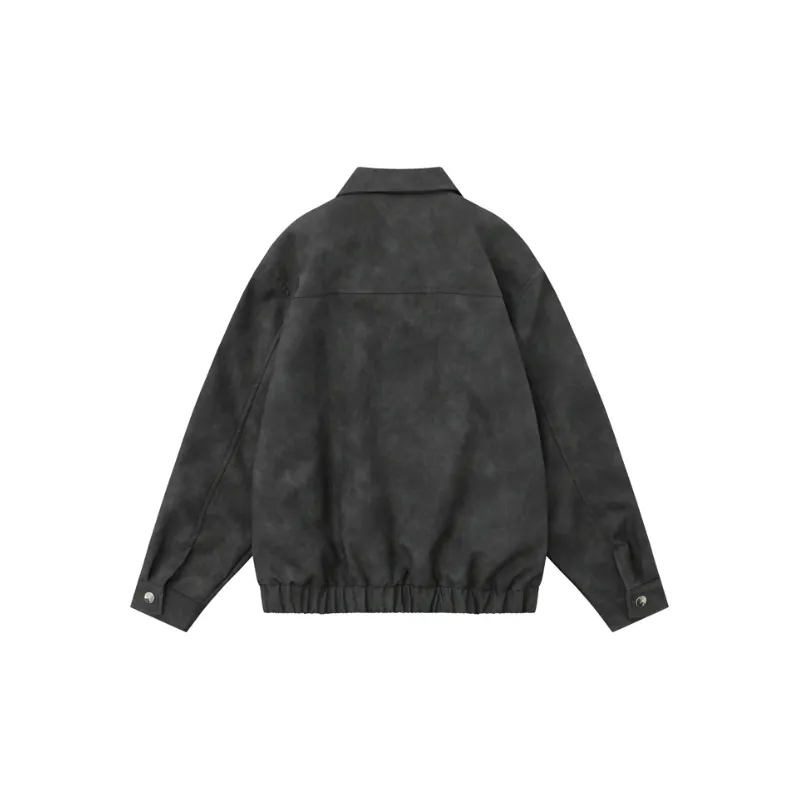 Street Simple Niche Design Sense Loose Laps Flying Suit Casual Jacket-1