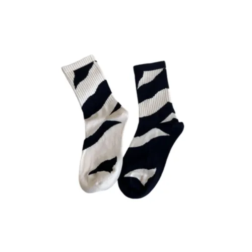 Fashionable Sporty Cotton Mid Calf Sock