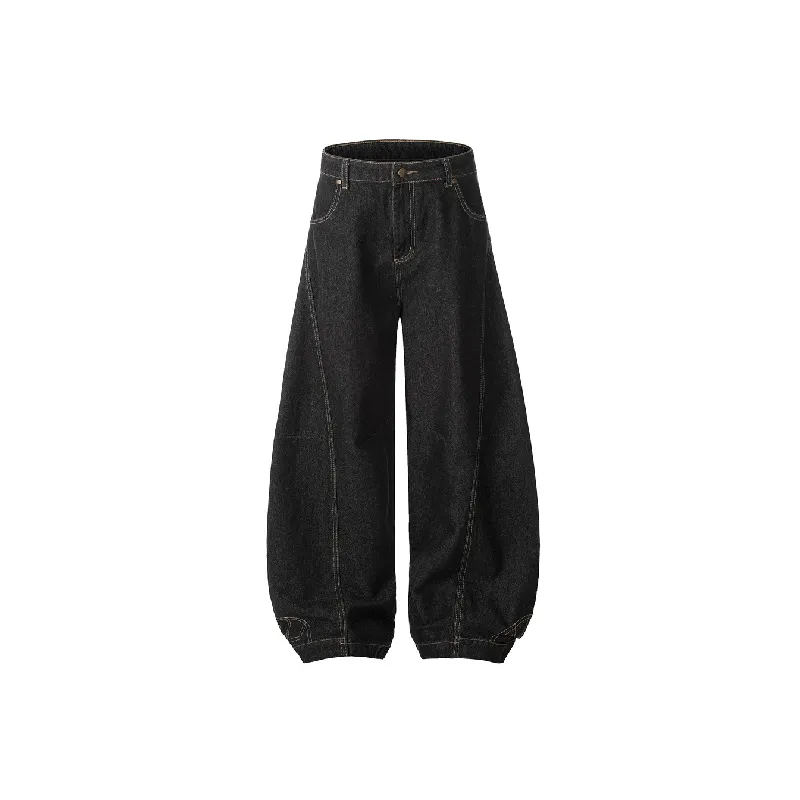 Trendy Embroidered Jeans-0