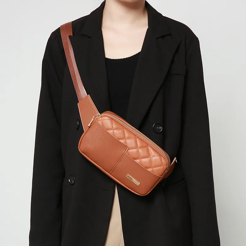 Business Embroidered Sling Bag Women-1