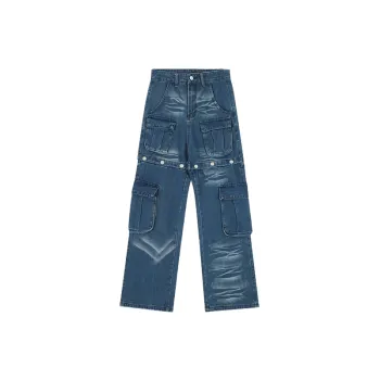 New Style High Street Detachable Foot Functional Pants