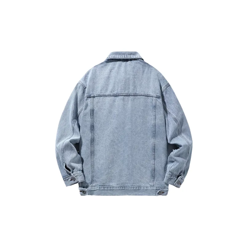 Casual Loose Denim Jacket-3