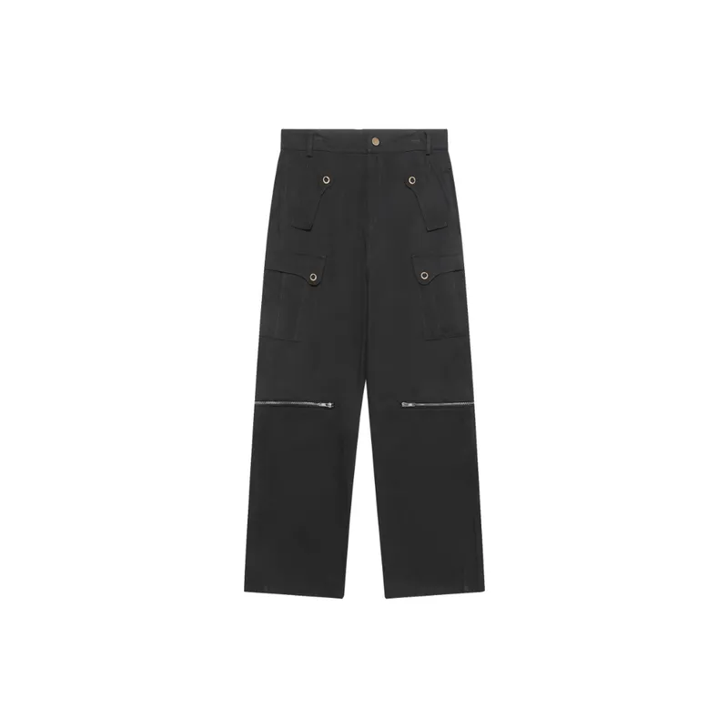 New style High Street Casual Niche Three dimensional Large Pocket Pants-5