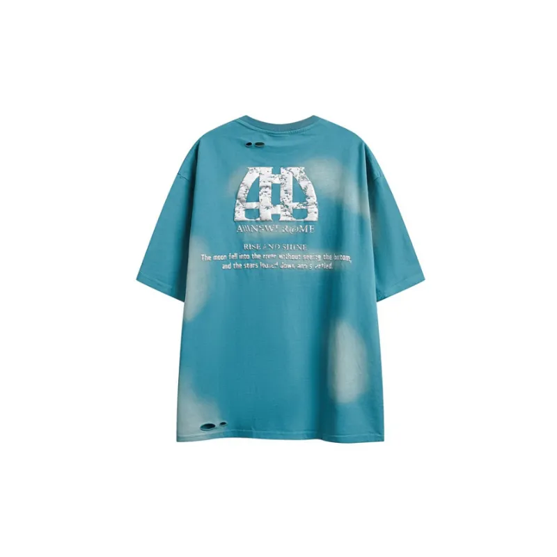 Trendy Loose 100% Cotton T Shirt-1