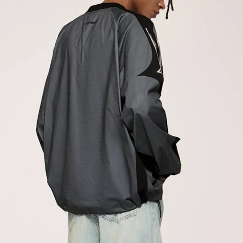 Fashionable Loose Long Sleeve T Shirt-3