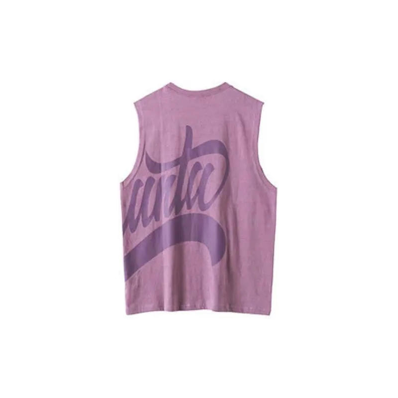 Retro Loose Cotton Vest-3