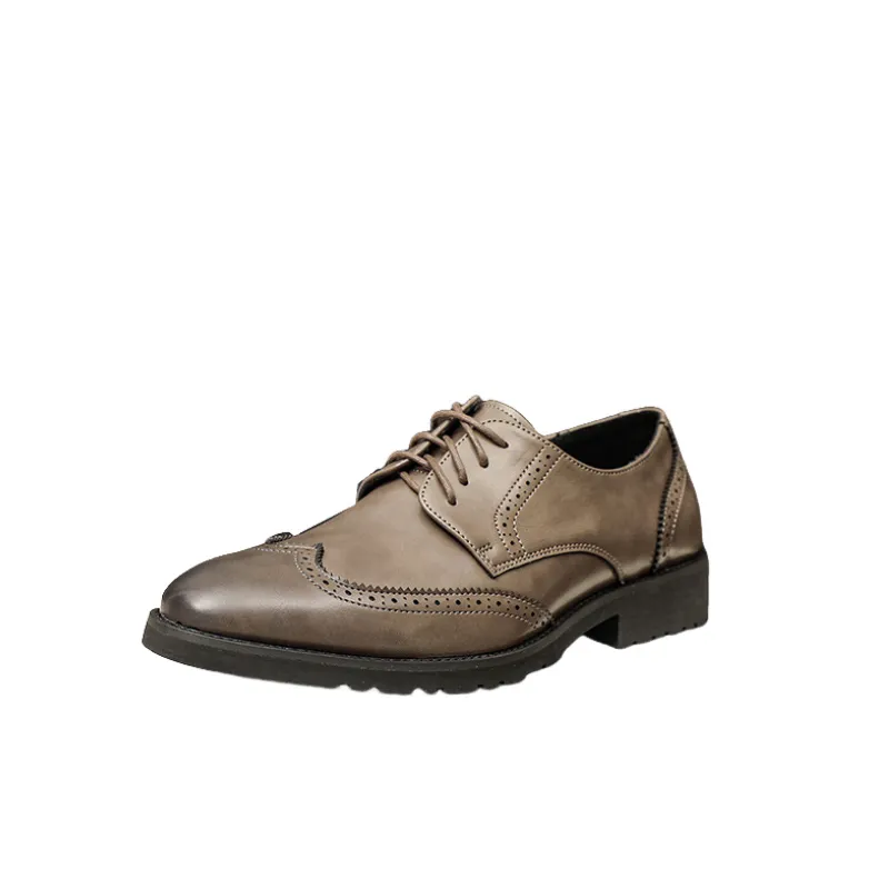 Fashionable Casual Breathable Softness Dress Shoes-3