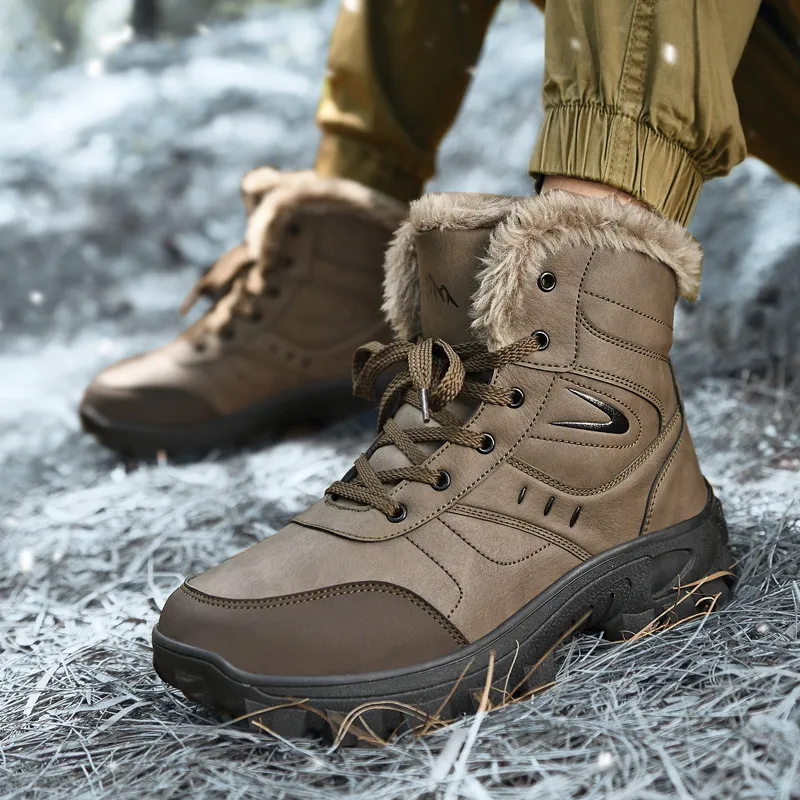 Casual Zipper Snow Boots-2